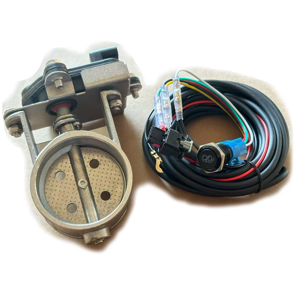 Auto/Motorrad Auspuffrohrsystem Lokomotivgeräusch schallgedämpft Edelstahlventil elektronischer Schalter Tastensteuerung 51/60/63m