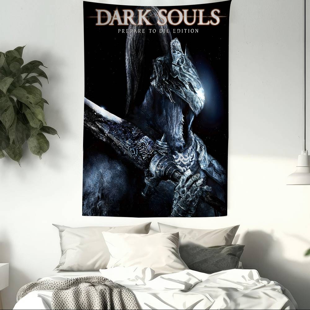 DARK SOULS Adventure Game Hanging Bohemian Tapestry Hanging Tarot Hippie Wall Rugs Dorm Home Decor