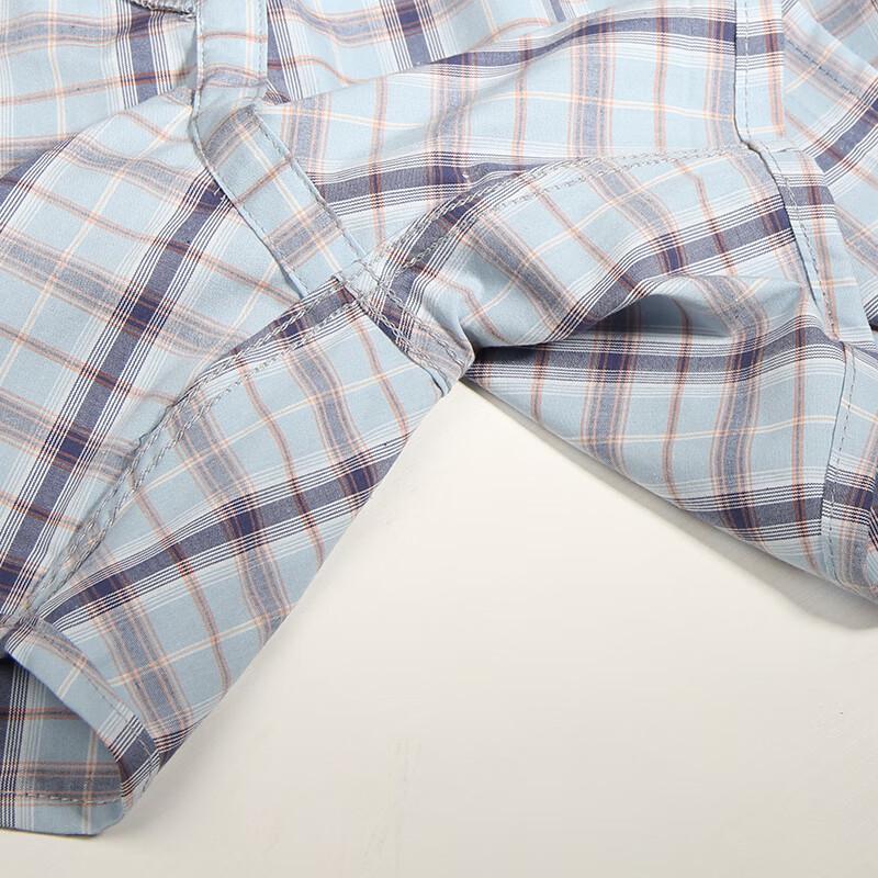 BXMAN Men's Plus Size Cotton Woven Boxer Briefs