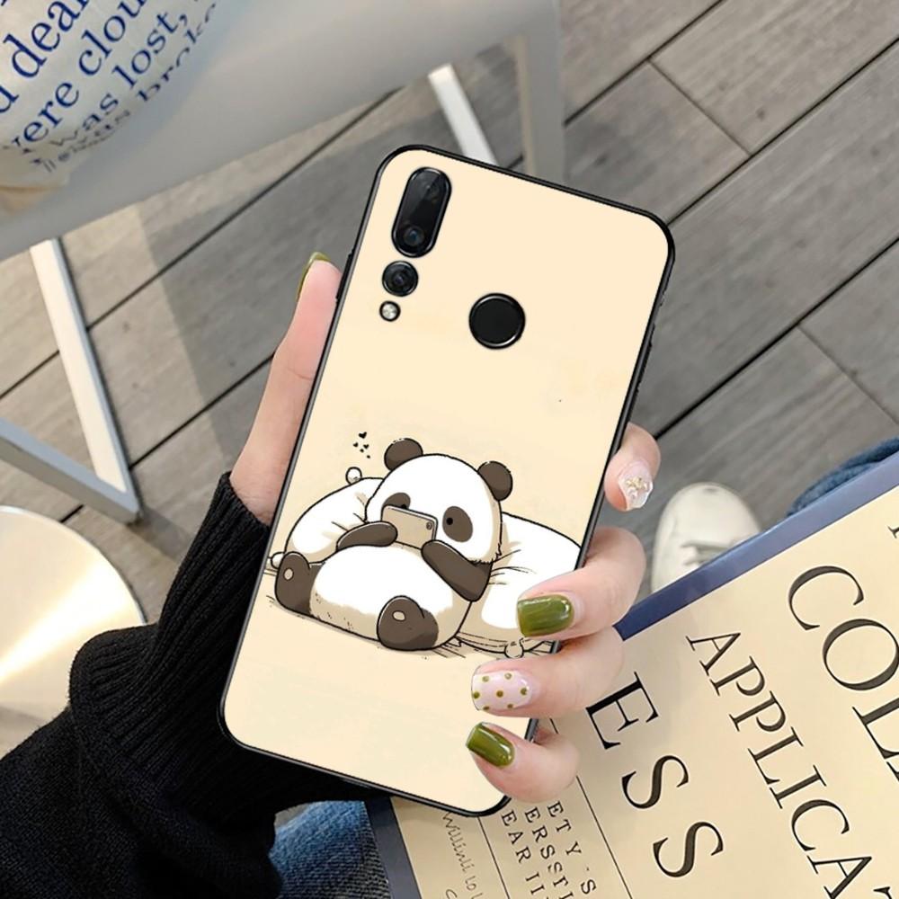 

Cartoon Lovely Panda Phone Case For Huawei Y9 6 7 5 Prime Enjoy 7s 7 8 Plus 7a 9e 9plus 8E Lite Psmart Shell Huawei Y8p