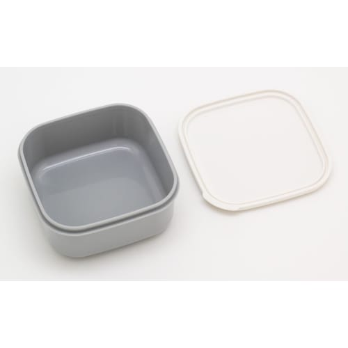 OSK Onigiri Dessert Case, White [SSP-3], Microwave-Safe