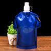 Foldable Water Bottle 500ml BPA Free Reusable T-shirt Shaped Water Pouch Portable Leak-Proof Drinking Bottle Hiking Camping Travel