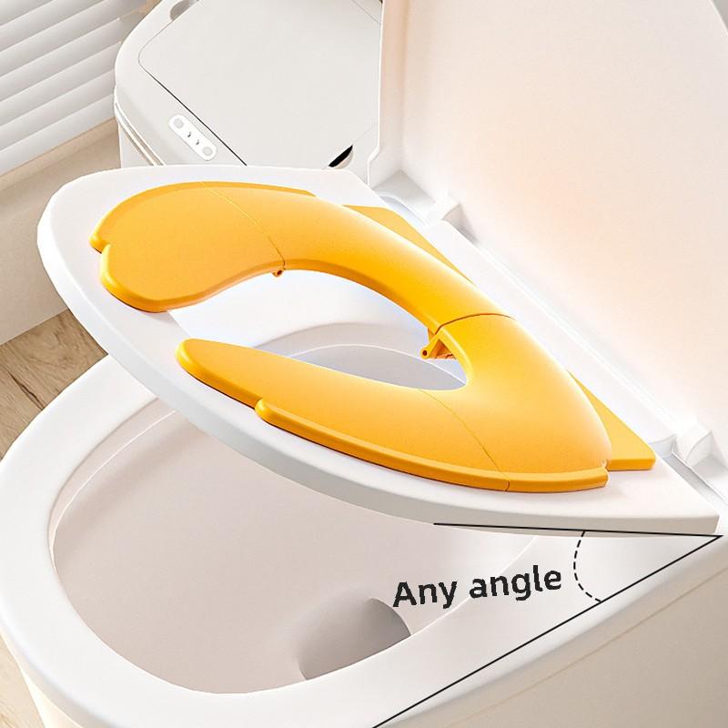Baby New Travel Toilet Training Seat Folding Potty Seat Toddler Portable Kids Travel Potty Seat Pad Urine Assistant Cushion