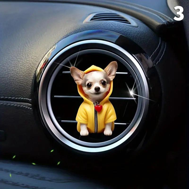 Car Outlet Vent Perfume Clips Cat Air Freshener Diffuser Aromatherapy Decoration Interior Aromatherapy Pad Car Cat Shape Clip