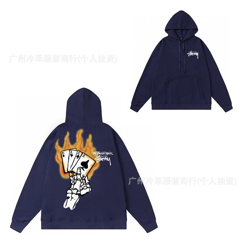Mens Oversized Hooded Sweatshirt With Letter Print Streetwear Style Cotton Pullover Winter