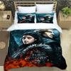 W-Witcher Game Printed Beding Sets Exquisite Suplies Set Duvet Cover Bed Comforter Set Beding Set Luxury Birthday Gift