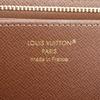 LOUIS VUITTON Zippy wallet Purse M42616 Brown Monogram canvas unisex Used