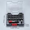 32PCS High Torque Hex Shank Drill Bits Portable Magnetic Screwdriver Bits  Workshop Tasks