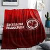1PC Eintracht Frankfurt Patterned Flannel Blanket Suitable For All Seasons for Home Decor Warmth and Comfort Gifts Holiday Present