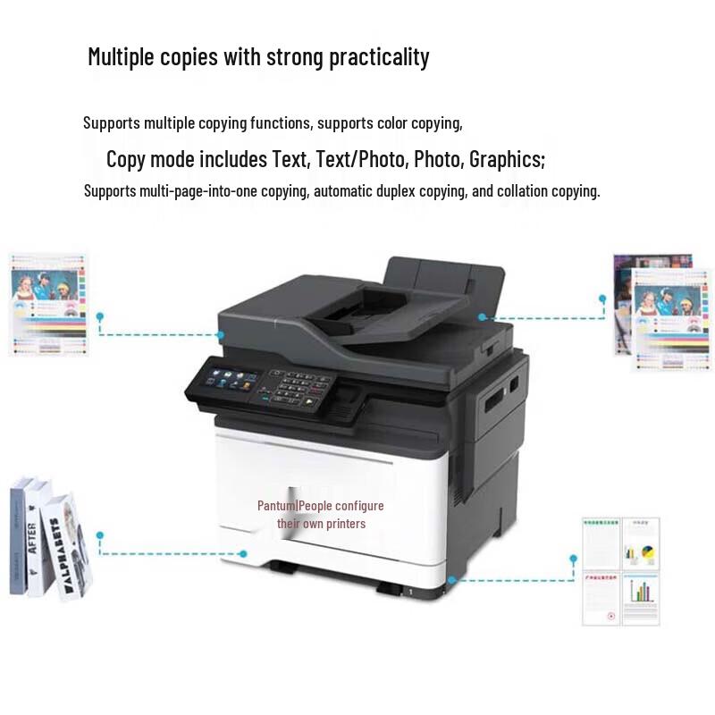 PANTUM CM7107DN A4 Color Multifunction Printer CN Plug (adapter Included)