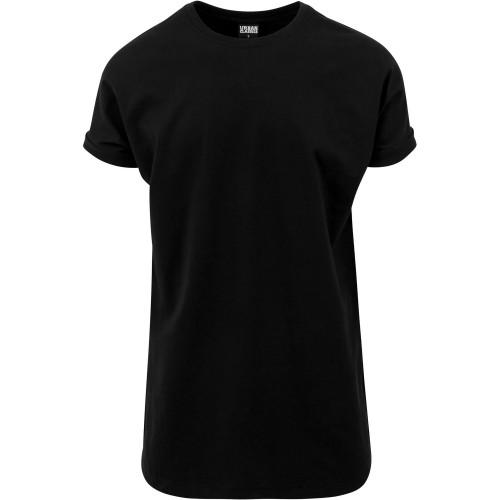 

Urban Classics Mens Long Turn Up Shaped T-Shirt деревне вугілля