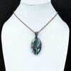 Tree of Life Faceted Labradorite Pendant Gemstone Jewelry, 999 Copper Wire Wrapped Pendant, Gift For Women Handmade Pendant