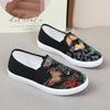 Summer Canvas Shoes for Women Fishermen Anti Slip Breathable Versatile Board Shoes for Women