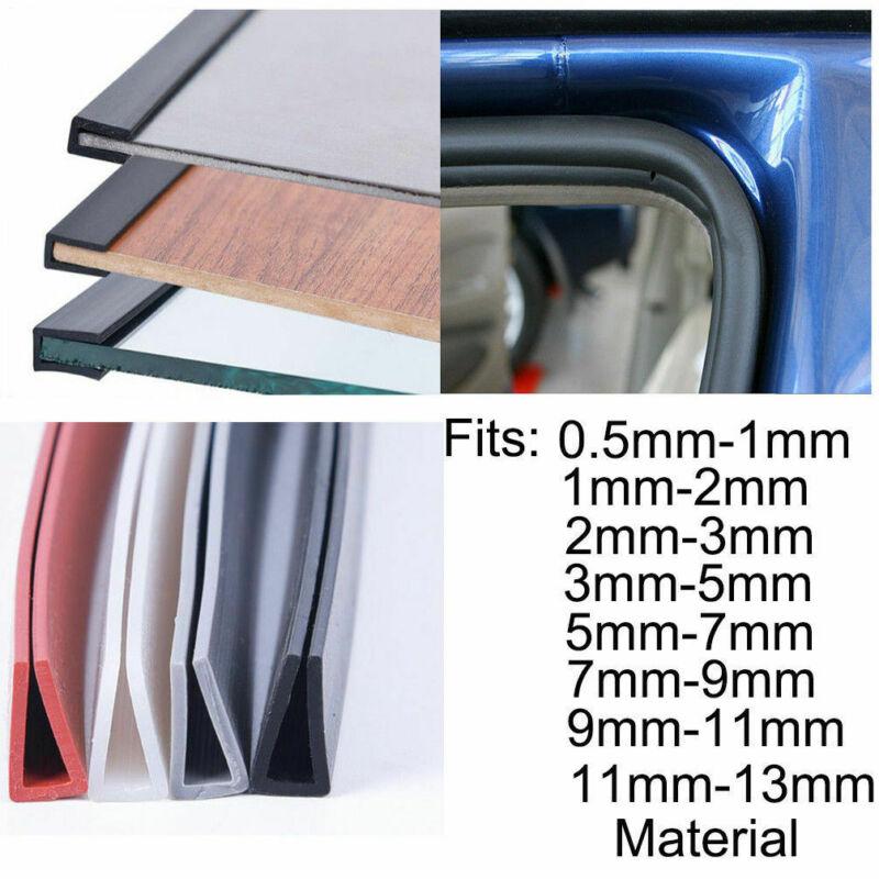 1 metru canal în U din cauciuc borduri turnate benzi de vreme protectoare ușii mașinii de etanșare din cauciuc
