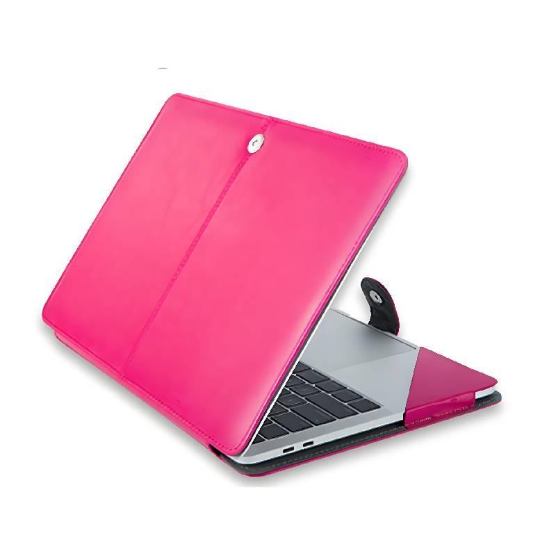 

Чехол Подходящий Ноутбук Для Pro 11 13 15 Защитный Рукав из ПУ Кожи Pink Air13