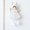 Soft Bead Gauze Skirt Angel Ornaments Handmade Christmas Tree Hanging Decoration  New Year Gift