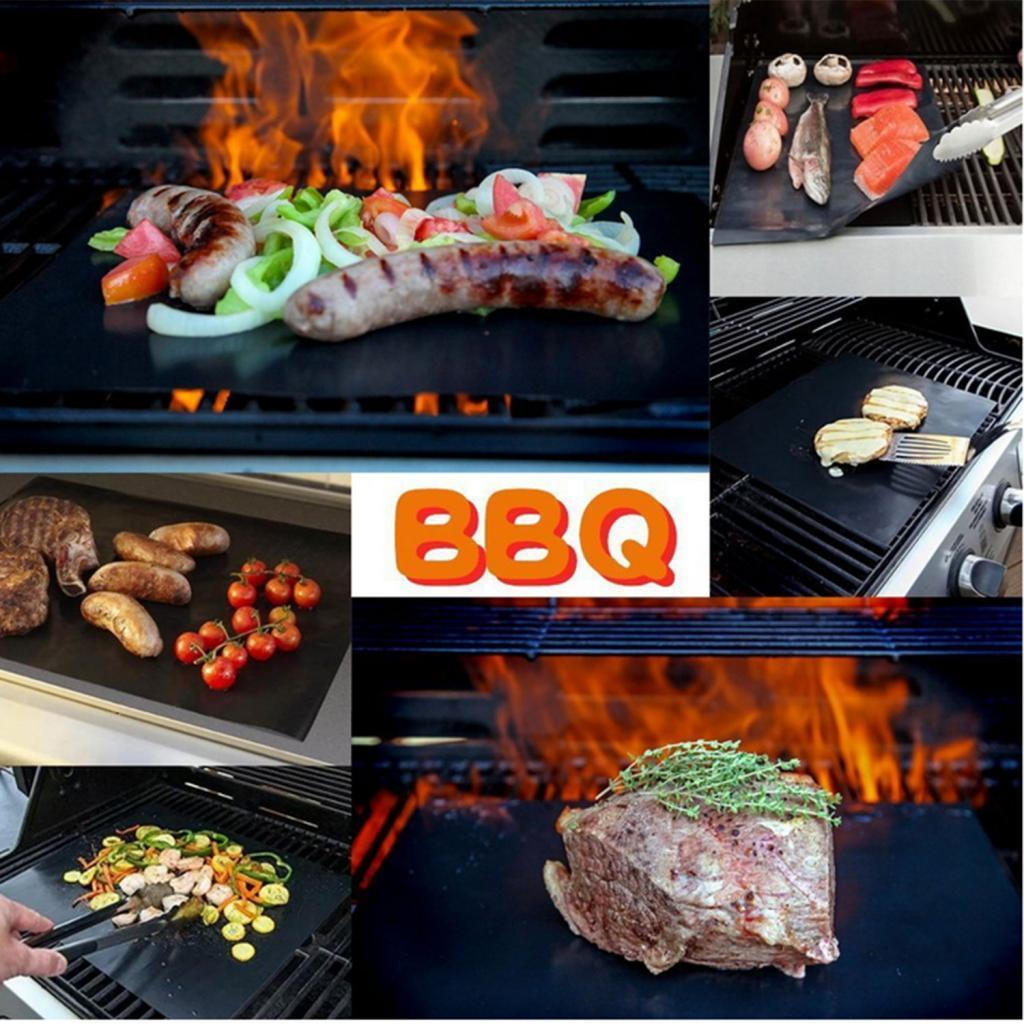 Heavy Duty Mat Non-stick Sheet BBQ Baking Mats 33x40cm