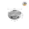Korean 304 Stainless Steel Grill Barbecue Rack, Roast Meat Plate, Dry Pot Tray, Bar Restaurant Tableware, 1 Pc