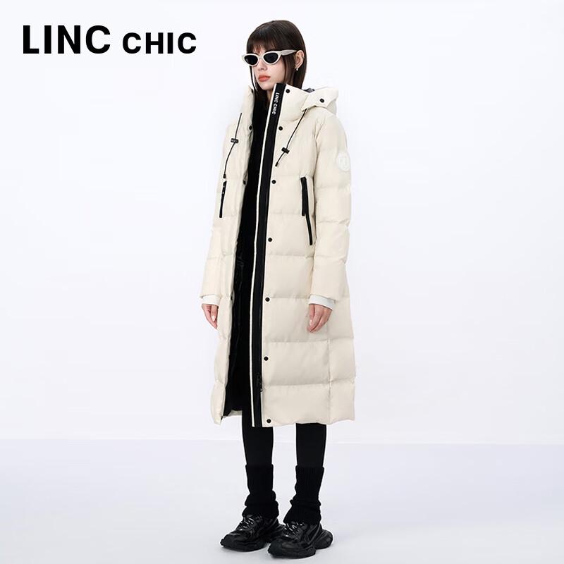 Jinyujie Women's Hooded Long Duck Down Puffer Jacket