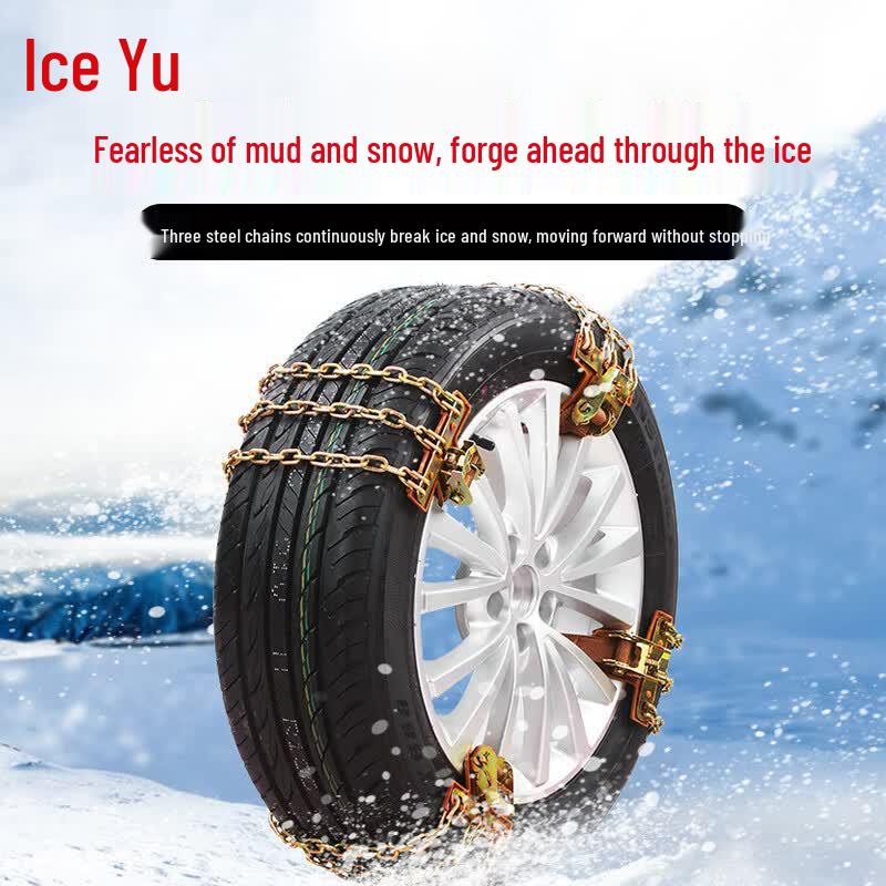 Bingyu Heavy-Duty Snow Tire Anti-skid Chains 8 Pieces