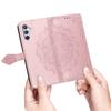 For Samsung Galaxy A36 5G Wallet Case Mandala Flower Leather Phone Cover Stand View