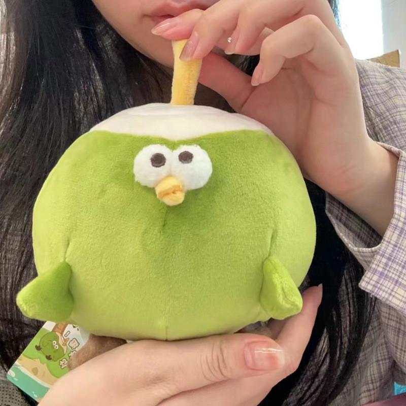 Duddun Chicken Plush Toy Cute Feather Filling For Kids Bedroom Decor Gift