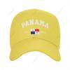 Baseball Cap Panama EST Independence Day Wild Sun Shade Peaked Adjustable Outdoor Caps