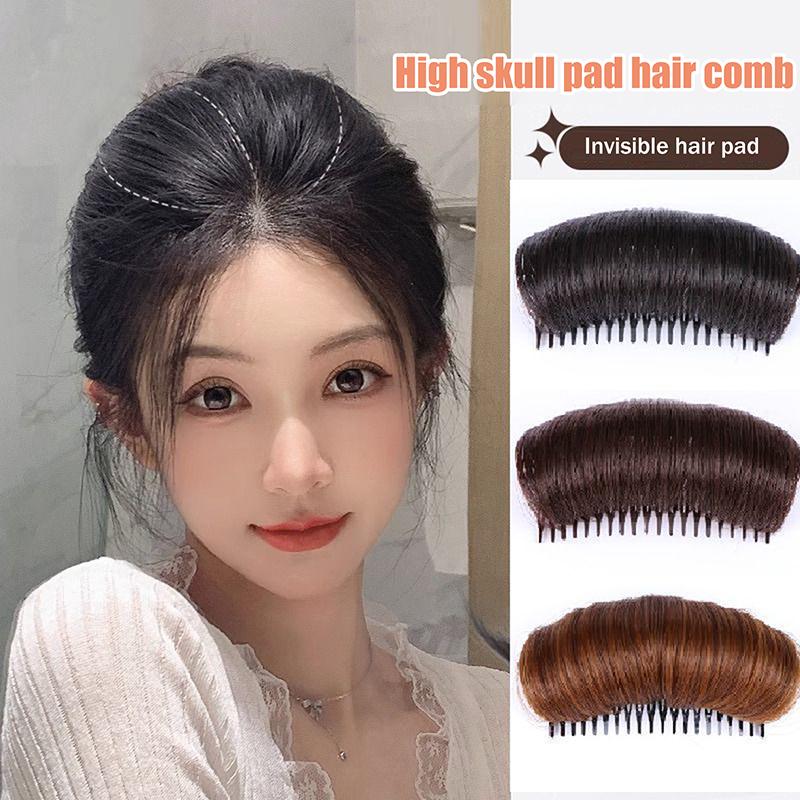 Wig Cushion Stable Hair Roots Volumizing Fiber Insert Comb Invisible Fluffy Hair Pad Female Heightening Artifact Hairstyle Tool