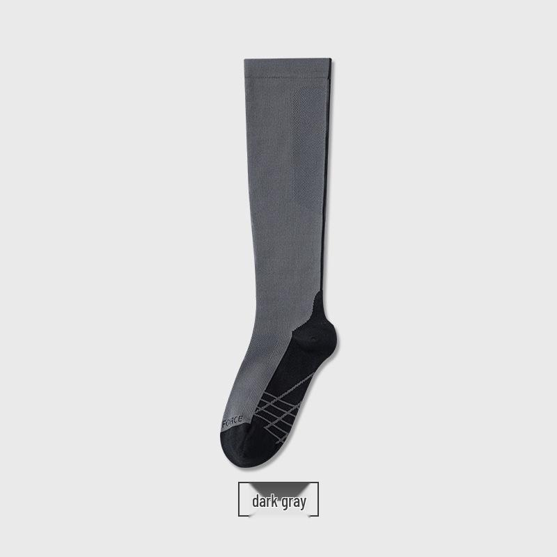 Women's Long Thigh-High Sports Calf Socks - Breathable, Sweat-Absorbent for Running, Hiking, Cycling & Outdoor Activities