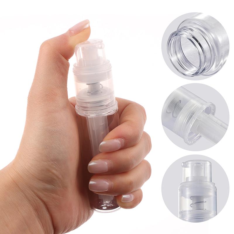 Dry Powder Spray Bottle Refillable Atomizer Baby Powder Dispenser Detachable Traveling Use Plastic Makeup Cosmetics Sprayer