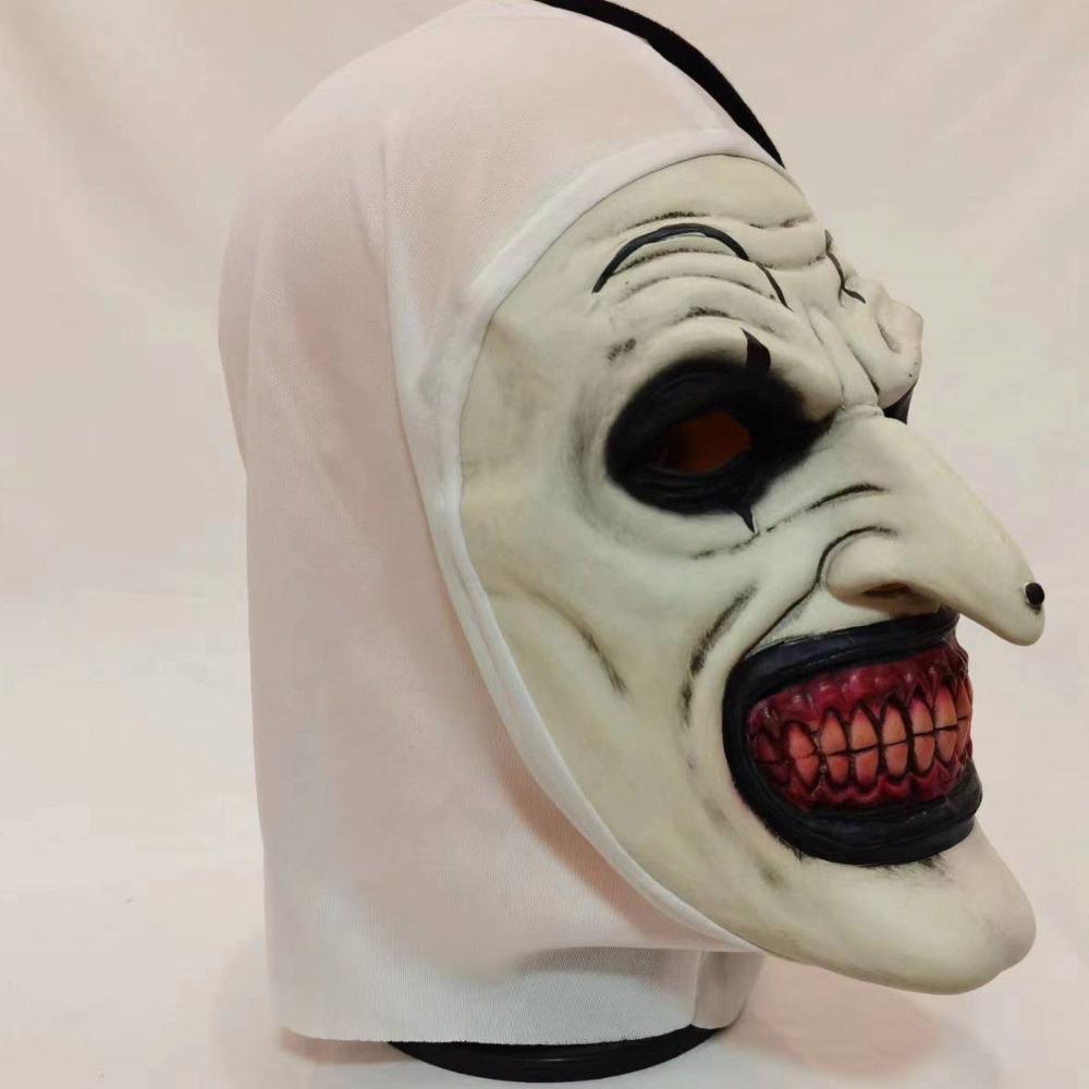 High Quality Latex Scary Cosplay Mask Realistic Unisex Party Costume Props Clown Mask