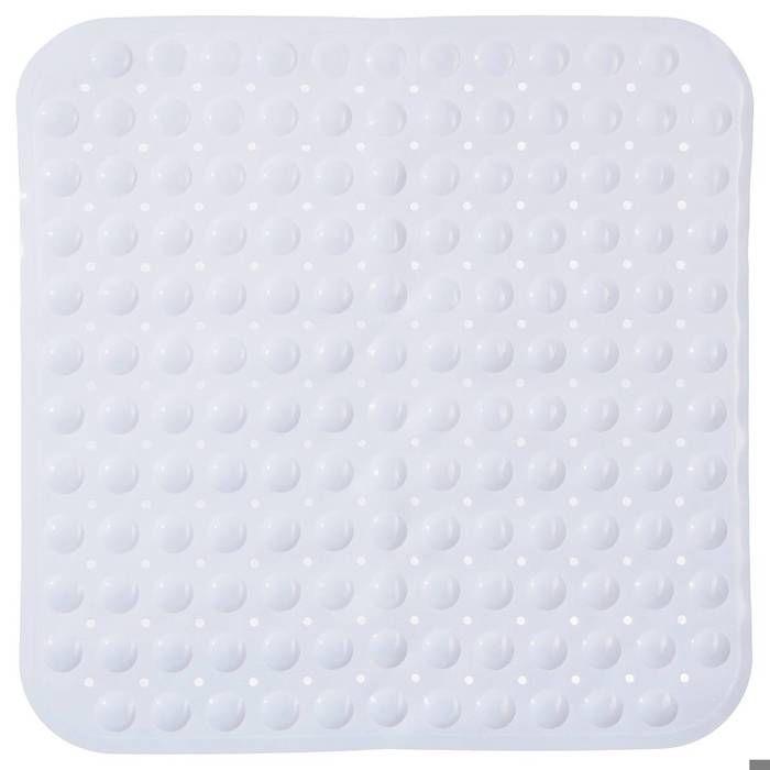 5five - tapis anti-dérapant 50x50cm blanc