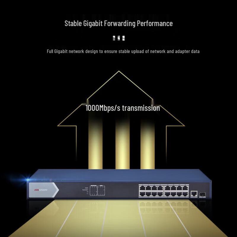 Hikvision DS-3E0518SP-E 18-Port Full Gigabit PoE Switch