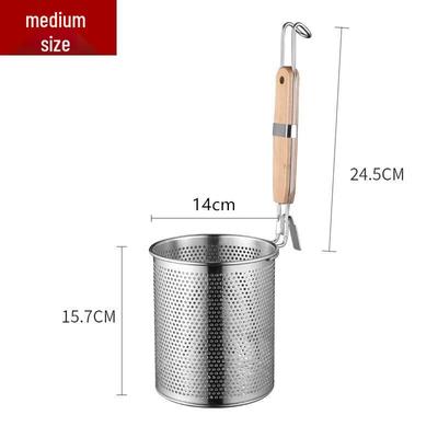 Perforiertes Sieb-Set aus Edelstahl (2er-Pack)