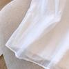 French Ruffle Flutter Sleeve Slimming Shirt for Women - 2026 Summer Sweet Doll Top