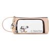 Mickey Mouse Vintage Double Layer Large Capacity Pencil Case With Polyester Storage For Students