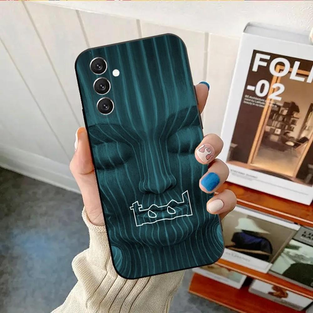 Band T-Tool Schism Phone Case For Samsung Galaxy A13,A21s,A22,A31,A32,A52,A53,A71,A80,A91 Soft Black Shell