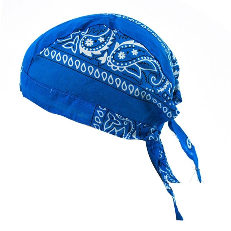 Multifunctional Headwear Pirate Style Bandana Cap for Sun Shielding Cycling Hiking Running Easy Wear as Hat or Scarf