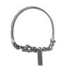 Qoocobb Silver Hematite Gemstone Bracelet Unfreedic Bracelet-05