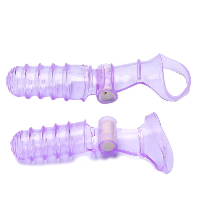 Fingerarm voksen sexleketøy for kvinner Vaginal massasjeapparat Kvinnelig masturbator Klitorisstimulator