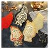 Kit découpoir et embosseur bois - SCRAPCOOKING - Forme Père Noël