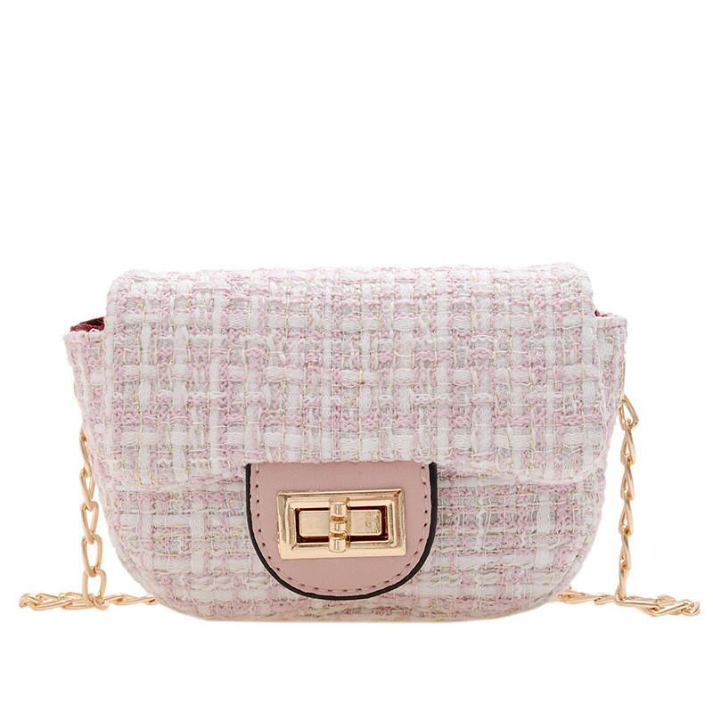 Modern Stylish Mini Shoulder Bag For Kids Featuring Trendy Design And Breathable Waterproof Fabric