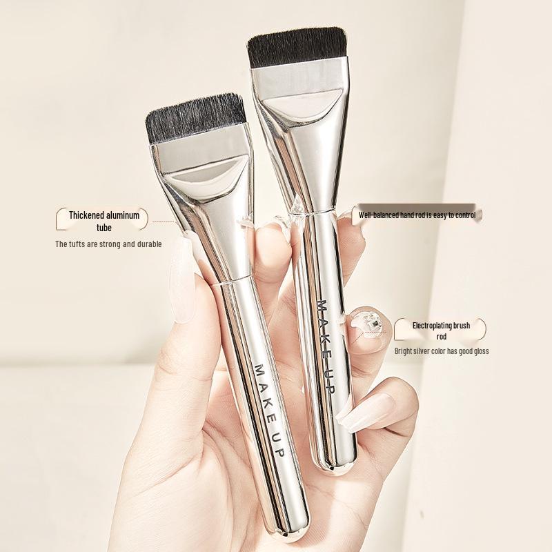 

JONBOS Seamless Flat Head Foundation Brush for Liquid Makeup