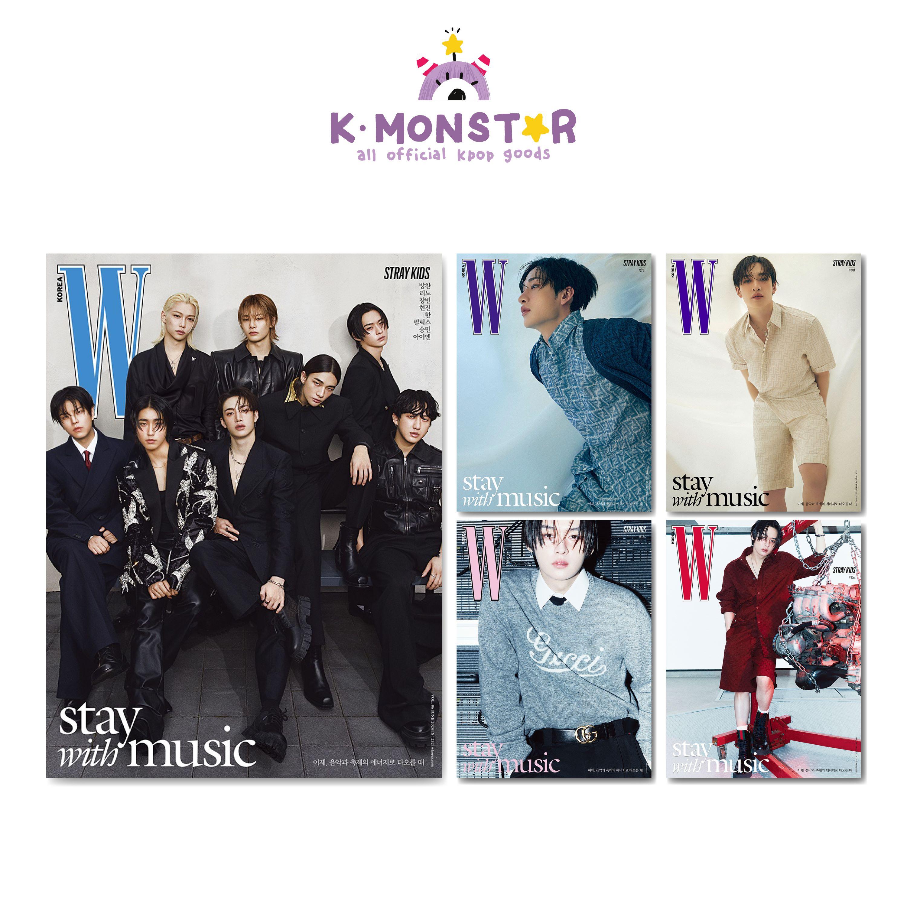 

2024.6 W STRAY KIDS Обложка
