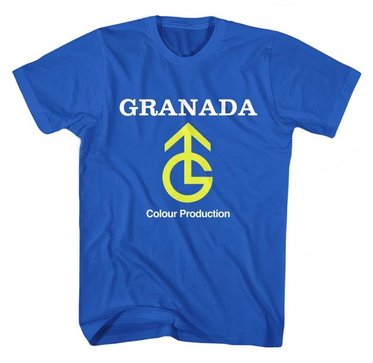 Granada TV Logo T-Shirt XL синий