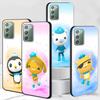 Cartoon Octonauts Case for Samsung Galaxy Note 20 Ultra 10 Plus 9 8 TPU Phone Cover Note 10 Lite Black Soft Shell Funda Capa