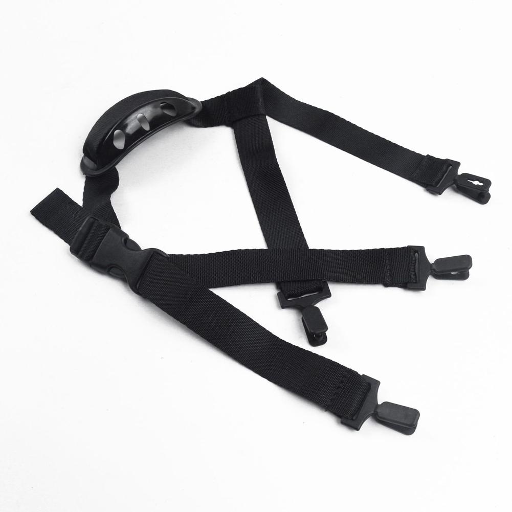 

Регулируемая пряжка для мотоциклетного шлема, съемный Y-образный ремешок для подбородка, защитный ремешок для шлема с подбородочной чашкой, аксессуары Black Chin