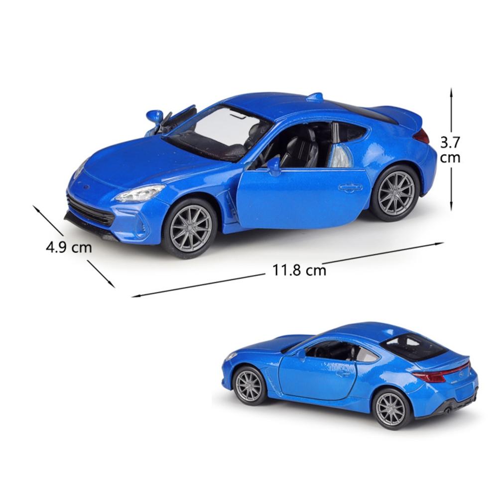 1/36 Subaru BRZ Super Sport Model Hračky Autíčko Welly Kovový Odlévaný Model Vozidla Miniaturní Kolekce Natahovací Dárek pro Děti Chlapce