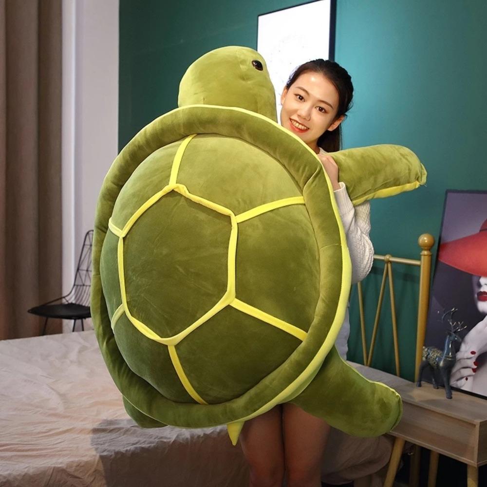 Accompany Toy Tortoise Plush Toy Animals Plush Toy Tortoise Stuffed Toy Animal Sea Turtle Pillow