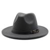 Fashion Jazz Hat Black Woolen Top Hat 60Cm